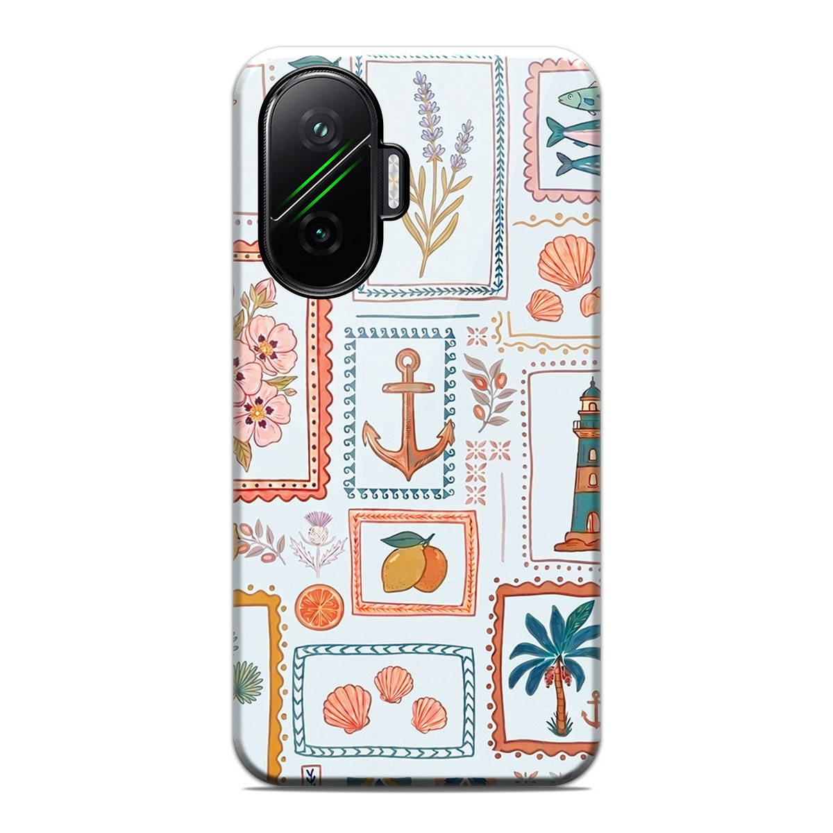 Funda Tough para Xiaomi Poco F7 5G Doble Capa diseño Sellos 02 Dibujos