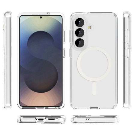 Funda transparente para Samsung Galaxy A17 4G / 5G compatible con MagSafe