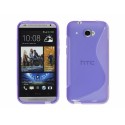 Funda Gel Tpu HTC Desire 601 S Line Color Morada