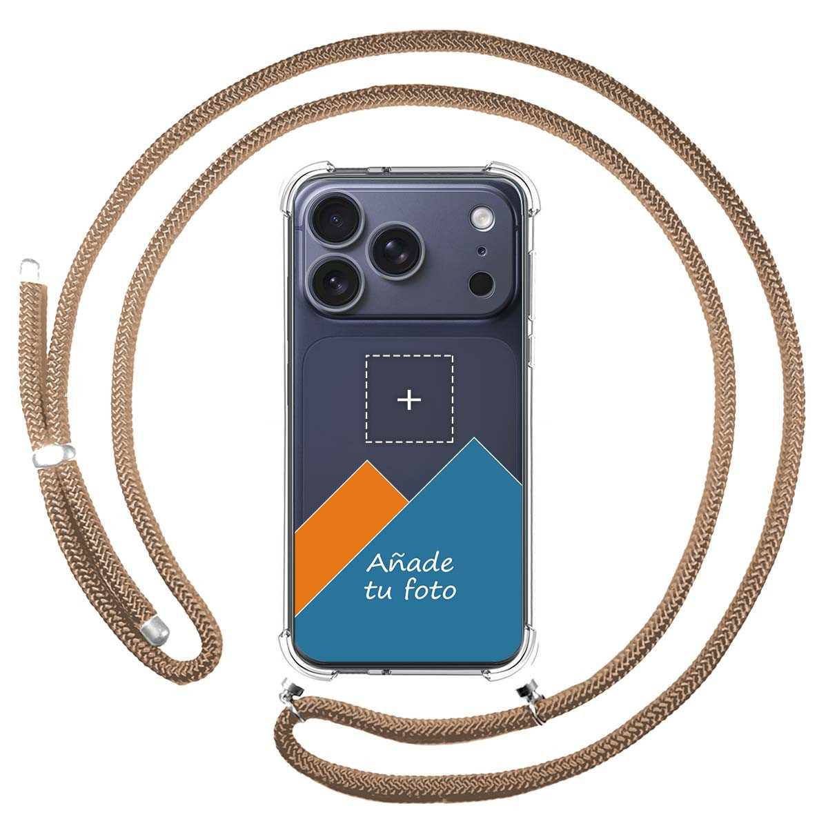 Personaliza tu Funda Colgante Transparente para...