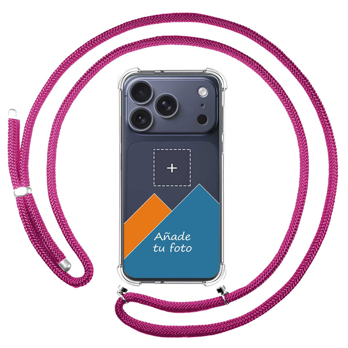 Personaliza tu Funda Colgante Transparente para...