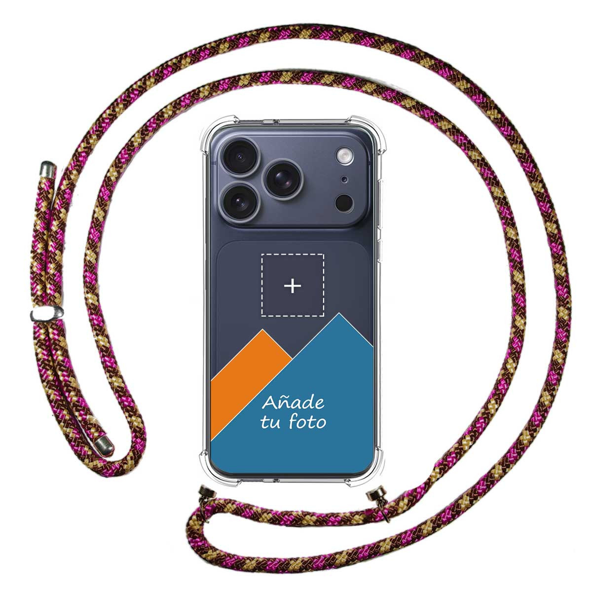 Personaliza tu Funda Colgante Transparente para...