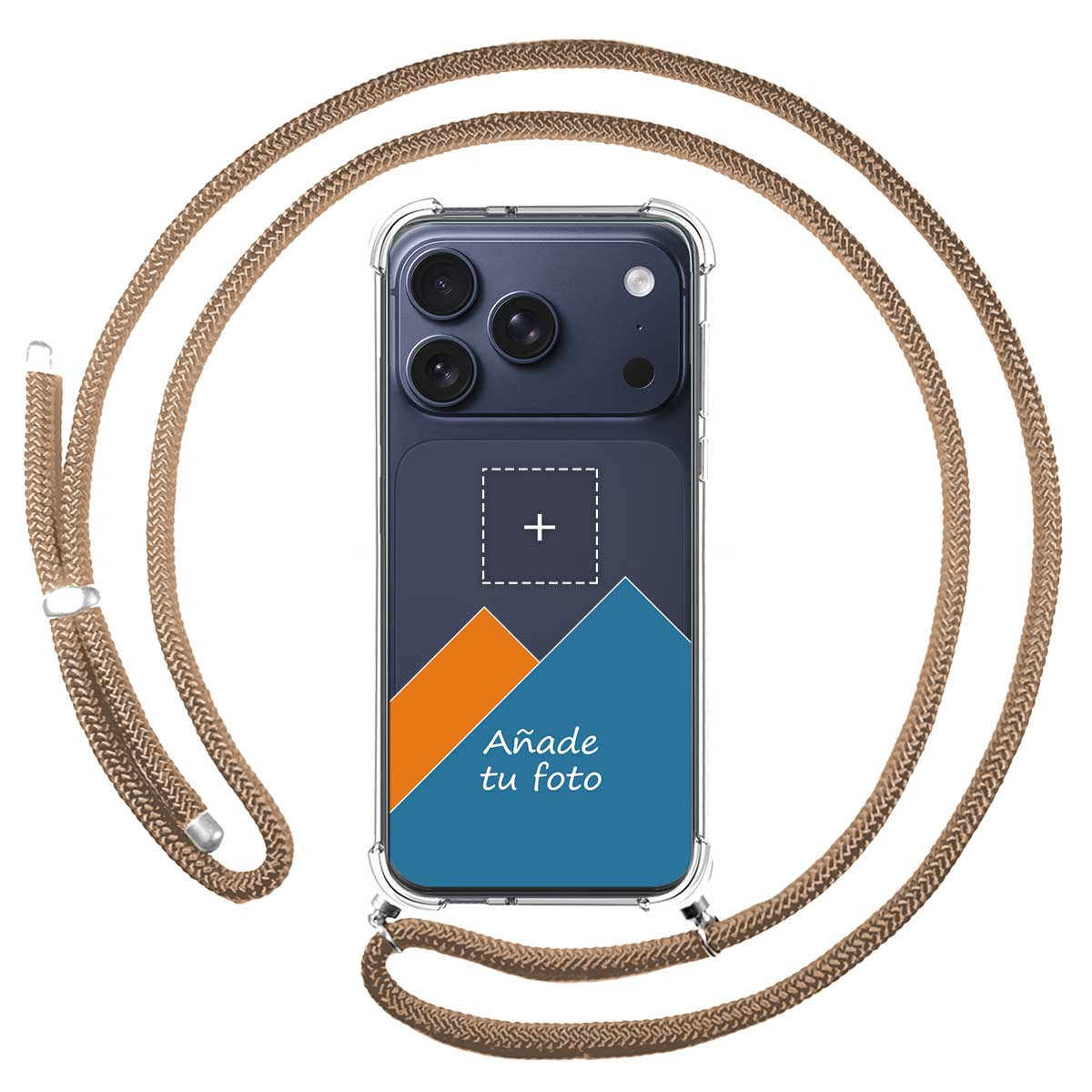 Personaliza tu Funda Colgante Transparente para...