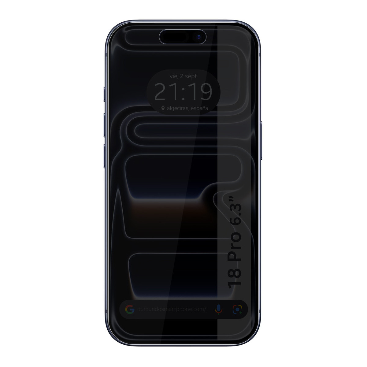 Protector Cristal Templado Completo 5D Antiespías para iPhone 18 Pro (6.3) Vidrio