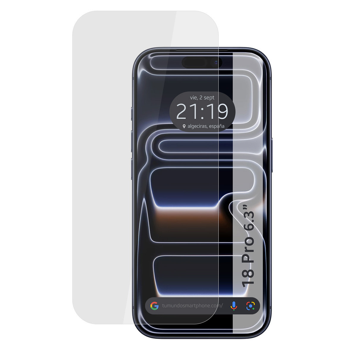 Protector Cristal Templado para iPhone 18 Pro...