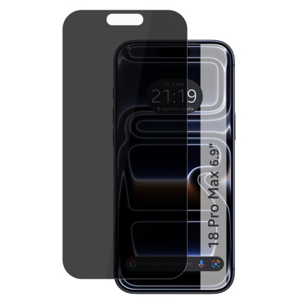 Protector Pantalla Hidrogel Privacidad Antiespías para iPhone 18 Pro Max (6.9)
