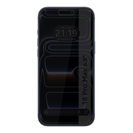Protector Pantalla Hidrogel Privacidad Antiespías para iPhone 18 Pro Max (6.9)