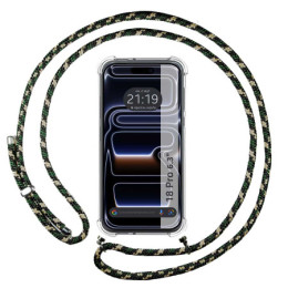 Funda Colgante Transparente para iPhone 18 Pro (6.3) con...