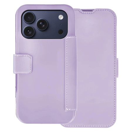 Funda Silicona Suave con Tapa para iPhone 18 Pro (6.3) color Morada