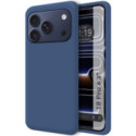 Funda Silicona Líquida Ultra Suave para iPhone 18 Pro (6.3) color Azul