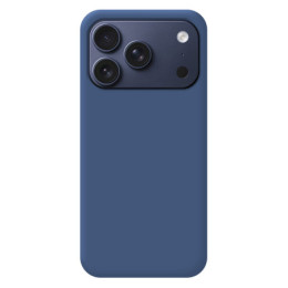 Funda Silicona Líquida Ultra Suave para iPhone 18 Pro (6.3) color Azul 2