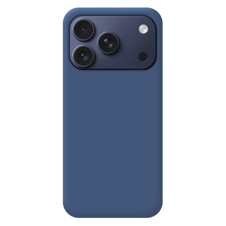 Funda Silicona Líquida Ultra Suave para iPhone 18 Pro (6.3) color Azul