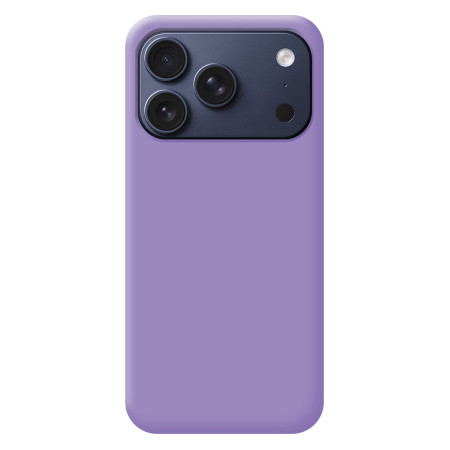 Funda Silicona Líquida Ultra Suave para iPhone 18 Pro (6.3) color Morada
