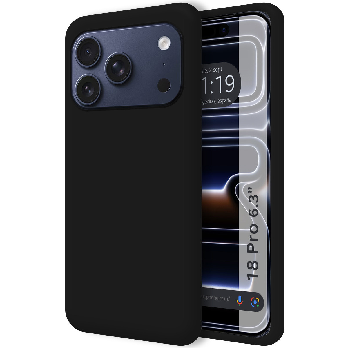 Funda Silicona Líquida Ultra Suave para iPhone...