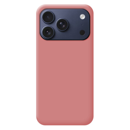 Funda Silicona Líquida Ultra Suave para iPhone 18 Pro (6.3) color Rosa