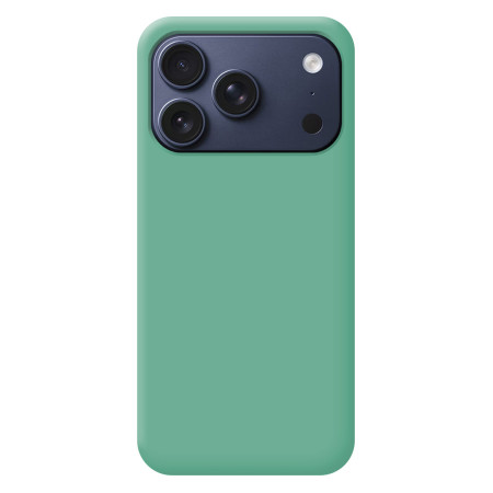 Funda Silicona Líquida Ultra Suave para iPhone 18 Pro (6.3) color Verde