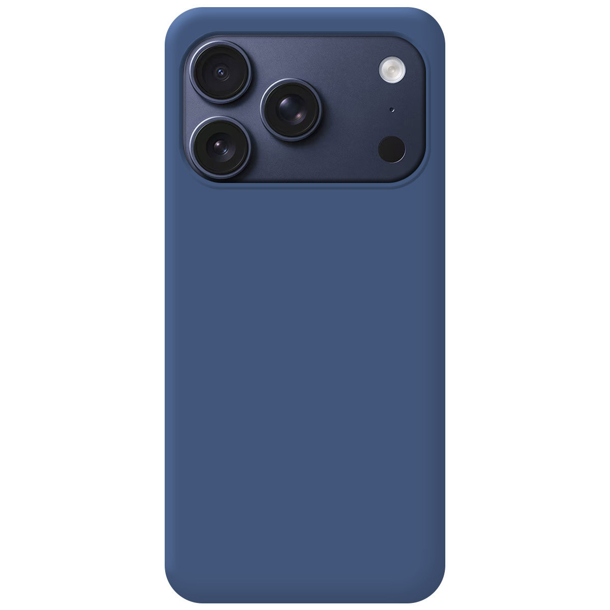 Funda Silicona Líquida Ultra Suave para iPhone 18 Pro Max (6.9) color Azul