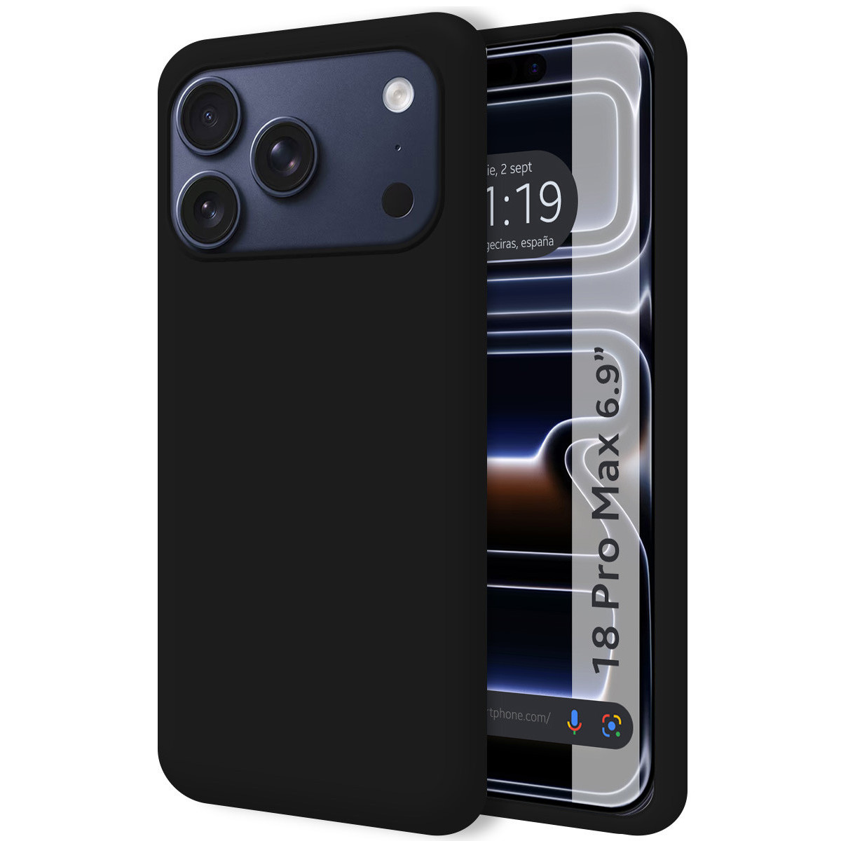 Funda Silicona Líquida Ultra Suave para iPhone...