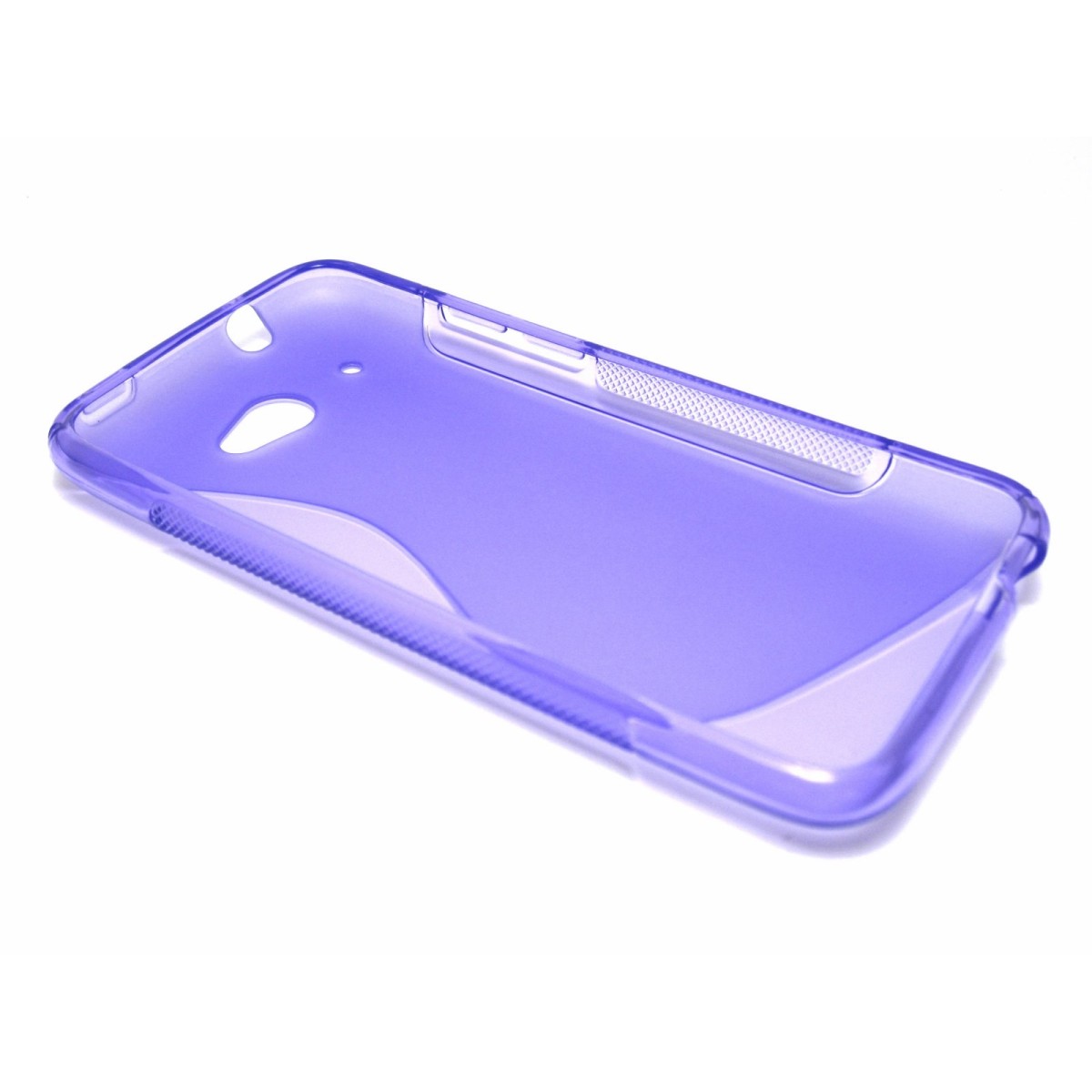Funda Gel Tpu HTC Desire 601 S Line Color Morada