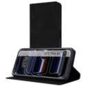 Funda Libro de Polipiel con tarjetero para iPhone 18 Pro (6.3) color Negra