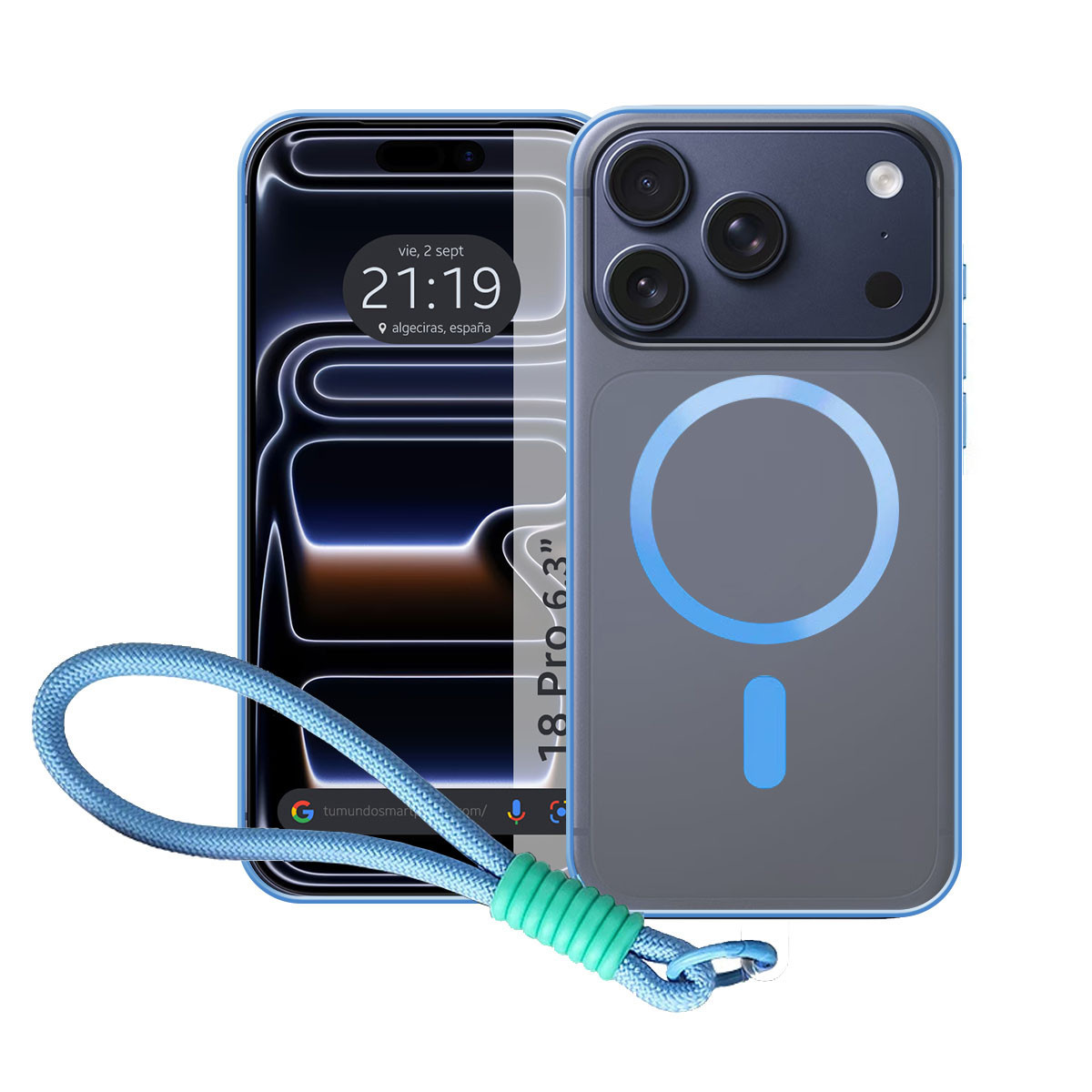 Funda Magnética para iPhone 18 Pro (6.3)...