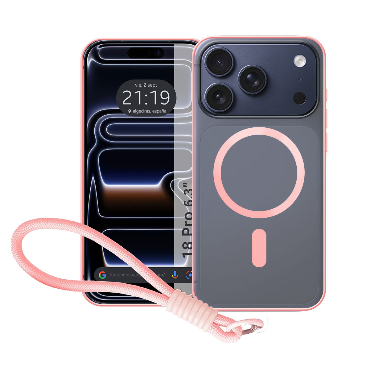 Funda Magnética para iPhone 18 Pro (6.3)...