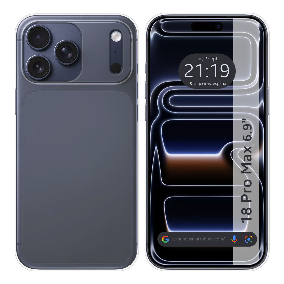 Funda Silicona Gel TPU Transparente para iPhone...