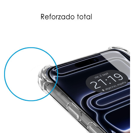 Funda Silicona Antigolpes Transparente para iPhone 18 Pro Max (6.9)