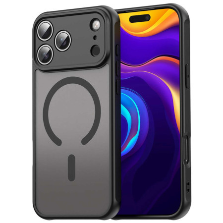 Funda magnética para iPhone 18 Pro (6.3) con borde Negra y protección de camara