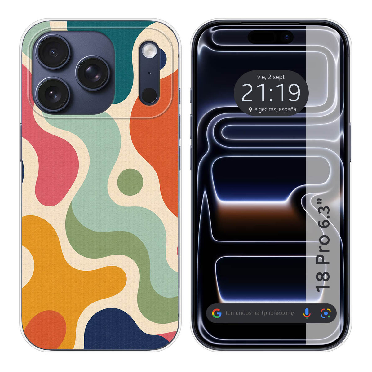 Funda Silicona para iPhone 18 Pro (6.3) diseño...