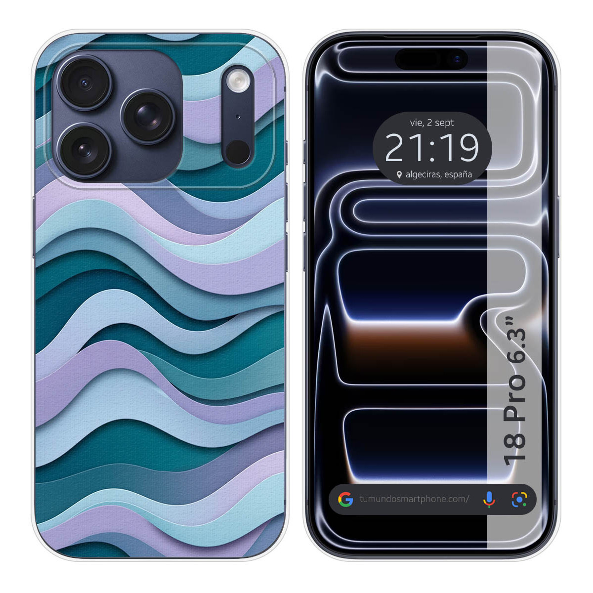 Funda Silicona para iPhone 18 Pro (6.3) diseño...