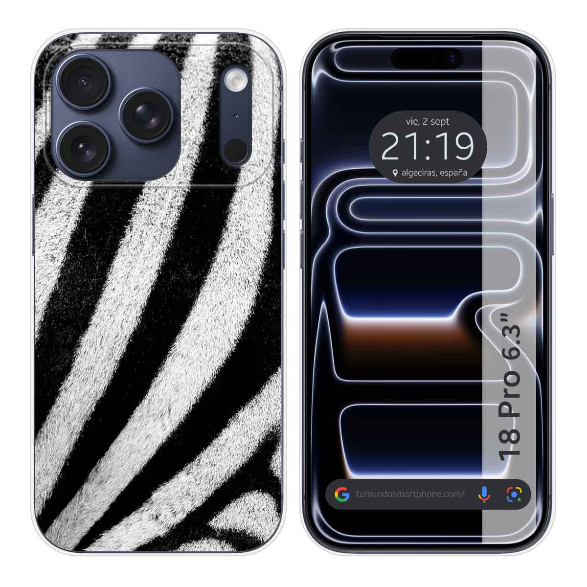 Funda Silicona para iPhone 18 Pro (6.3) diseño...