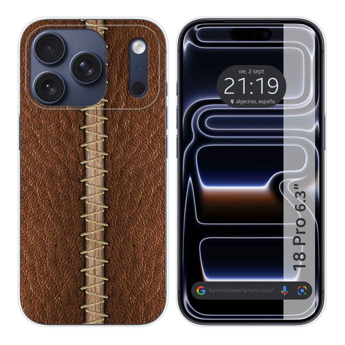 Funda Silicona para iPhone 18 Pro (6.3) diseño...