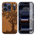 Funda Silicona para iPhone 18 Pro (6.3) diseño Cuero 03 Dibujos