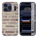 Funda Silicona para iPhone 18 Pro (6.3) diseño Ladrillo 01 Dibujos