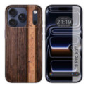 Funda Silicona para iPhone 18 Pro (6.3) diseño Madera 05 Dibujos
