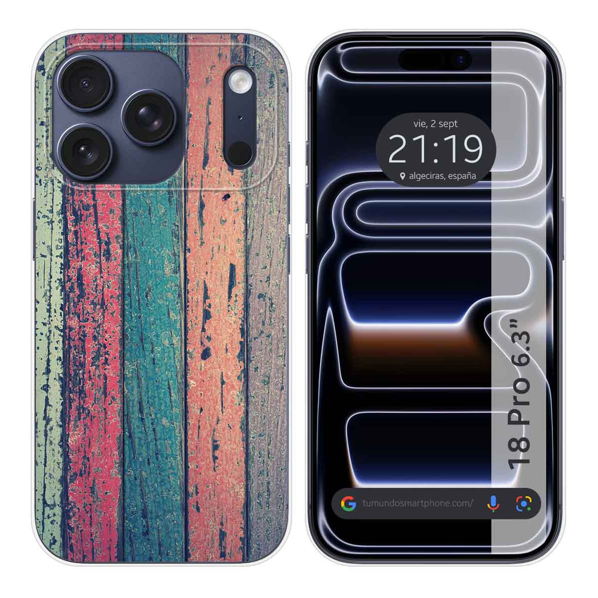 Funda Silicona para iPhone 18 Pro (6.3) diseño...