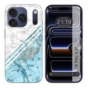 Funda Silicona para iPhone 18 Pro (6.3) diseño Mármol 02 Dibujos