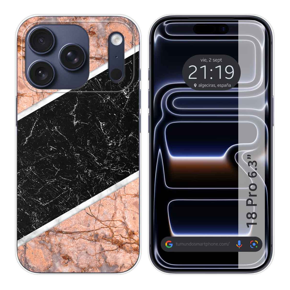 Funda Silicona para iPhone 18 Pro (6.3) diseño...