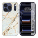Funda Silicona para iPhone 18 Pro (6.3) diseño Mármol 13 Dibujos