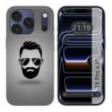 Funda Silicona para iPhone 18 Pro (6.3) diseño Barba Dibujos