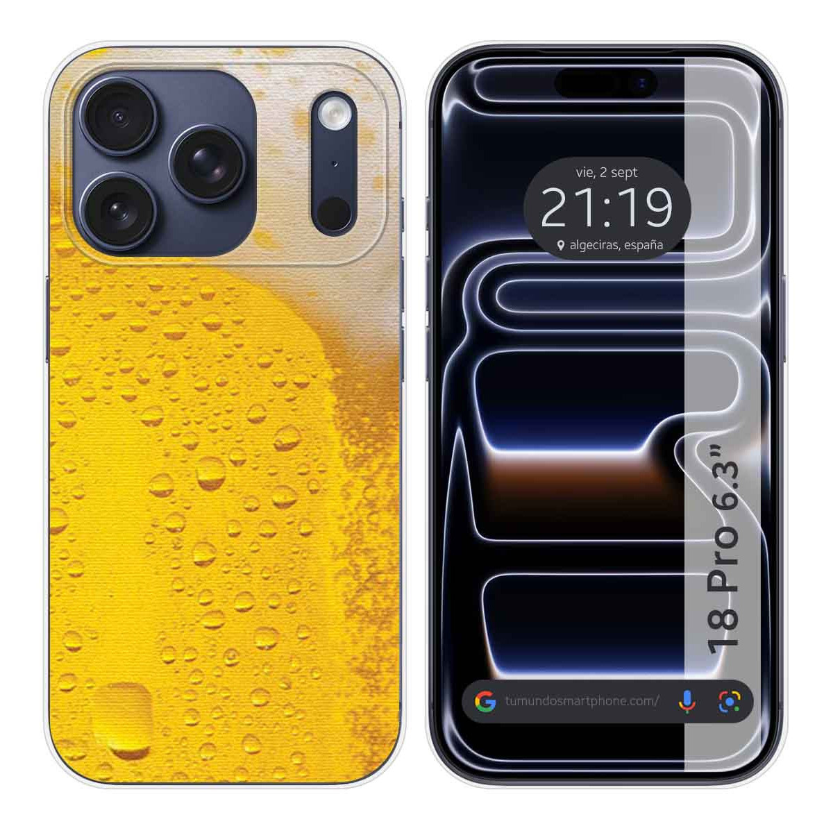 Funda Silicona para iPhone 18 Pro (6.3) diseño...
