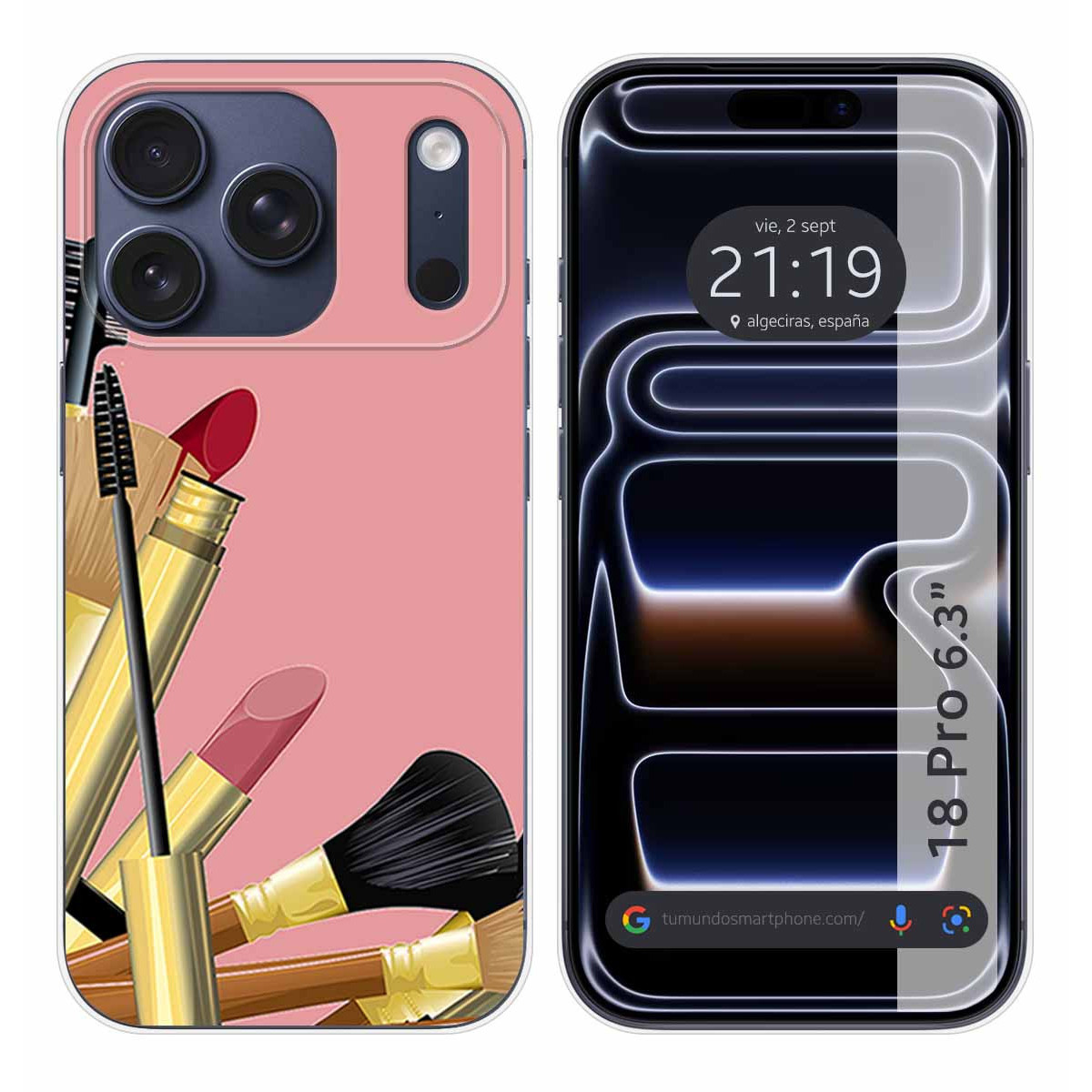 Funda Silicona para iPhone 18 Pro (6.3) diseño...