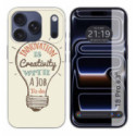 Funda Silicona para iPhone 18 Pro (6.3) diseño Creativity Dibujos