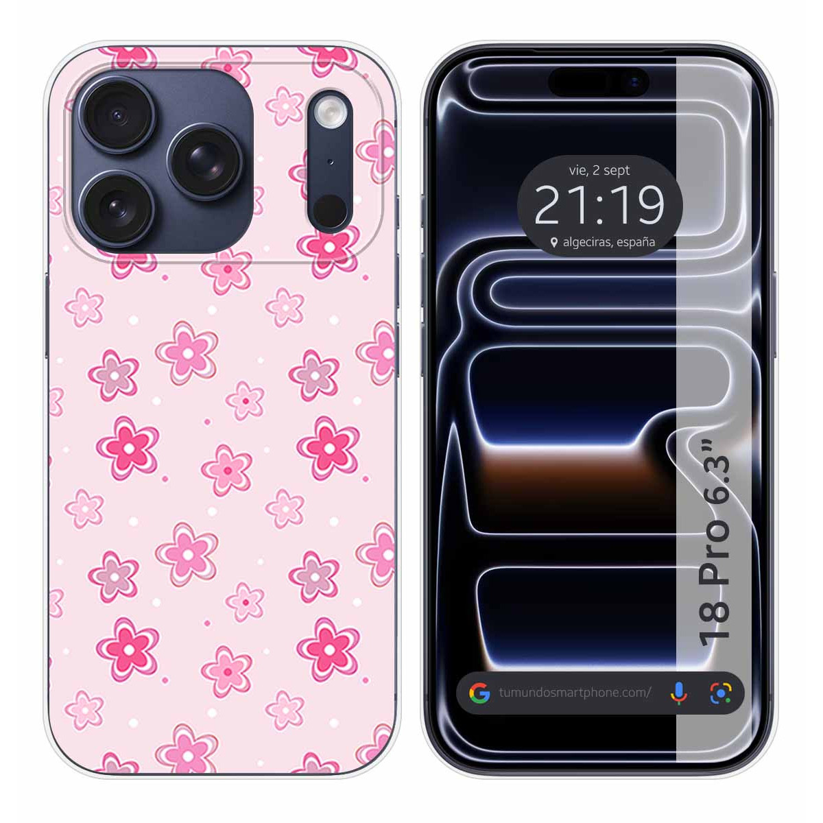 Funda Silicona para iPhone 18 Pro (6.3) diseño...