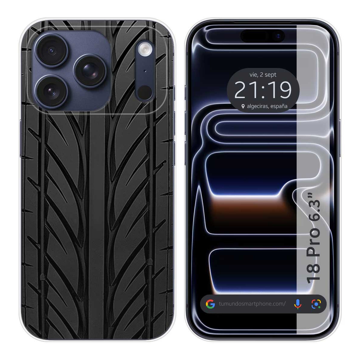 Funda Silicona para iPhone 18 Pro (6.3) diseño...