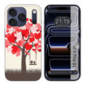 Funda Silicona para iPhone 18 Pro (6.3) diseño Pajaritos Dibujos