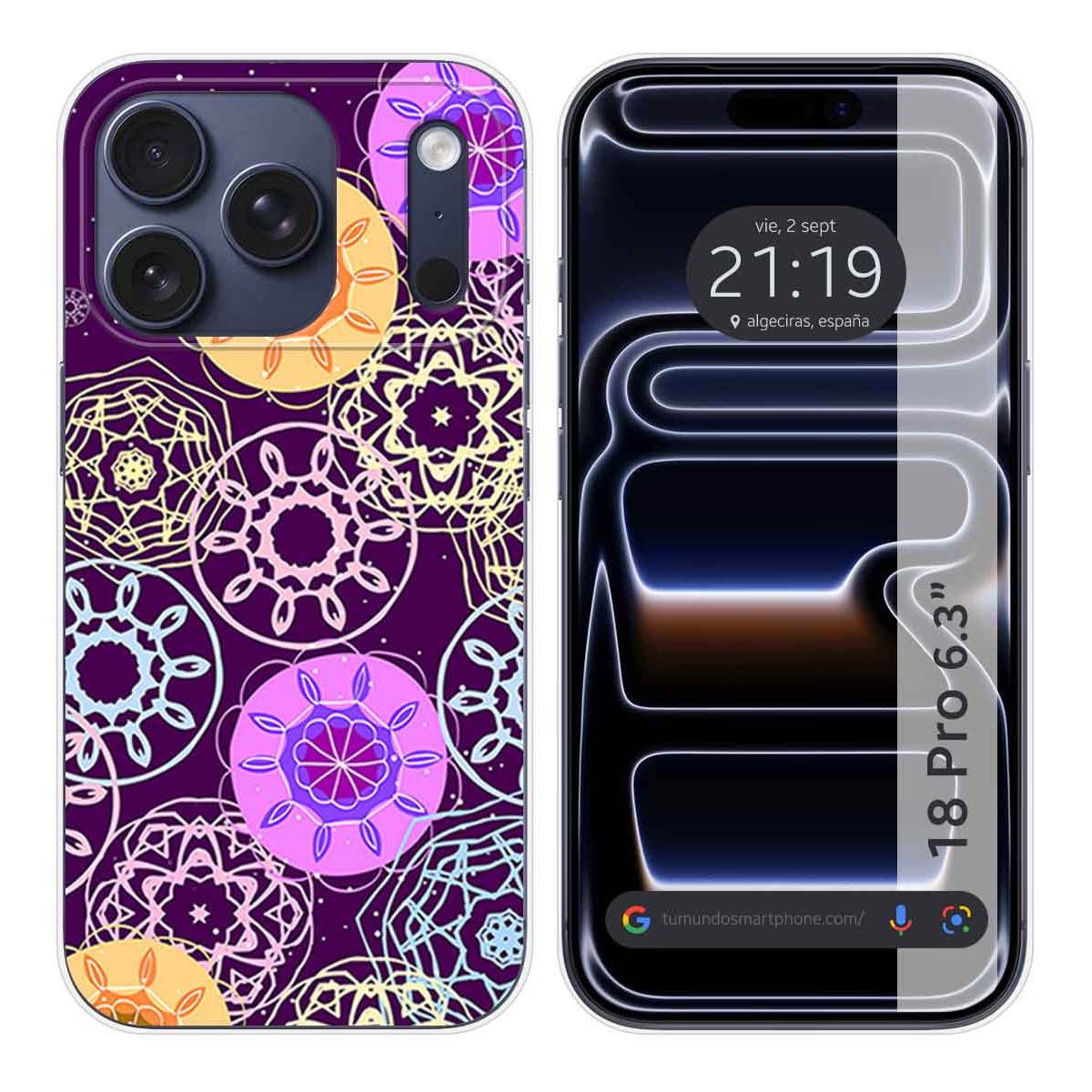 Funda Silicona para iPhone 18 Pro (6.3) diseño...