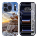 Funda Silicona para iPhone 18 Pro (6.3) diseño Sunset Dibujos