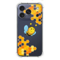 Funda Silicona Antigolpes para iPhone 18 Pro (6.3) diseño Abeja Dibujos